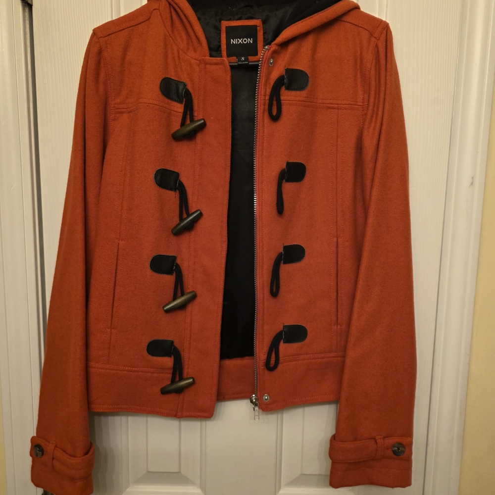 Nixon Black and Red Jacket